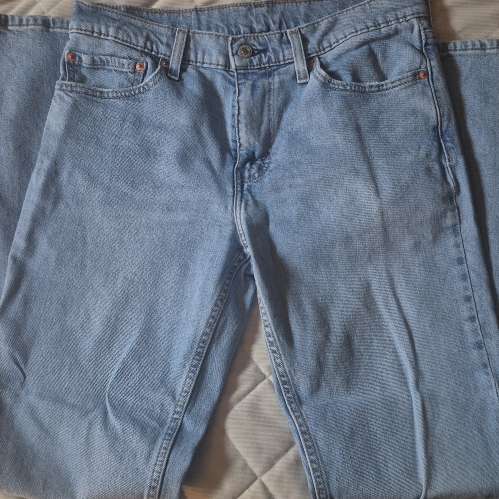 Levi's Light Blue Slim Straight Jeans